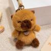 Cartoon Treasure Cute Animal Plush Toy Pig Capybara Dinosaur Otter Rabbit Panda Bag Pendant