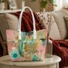 Abstract Art Tote Bag Fashion Casual Daily Shoulder Bag Lightweight Stylish Shopping Handbag