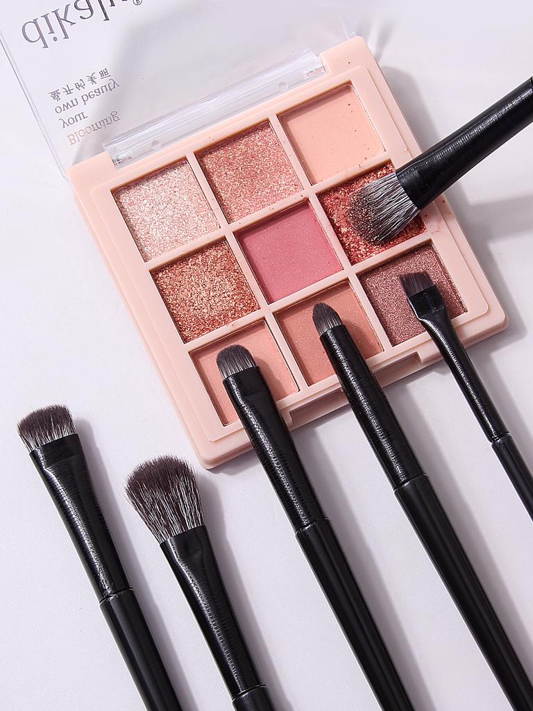 6PCS Eye makeup brush set, eyeshadow brush, eyeliner brush, eyebrow brush, professional makeup artist grade makeup tools