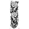 Waterproof Full Arm Flower Tattoo Stickers