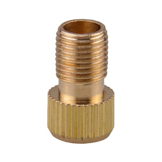 15 Stück/Set Kupferventiladapter Eng aufeinander abgestimmt Arbeitssparend Korrosionsbeständig Ventilumwandler Fahrrad