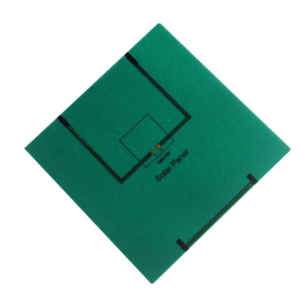 4.4W 12V Solar Panel Monocrystalline Silicon with Compact Size 160x160mm for Outdoor Lighting and Small Solar Applications