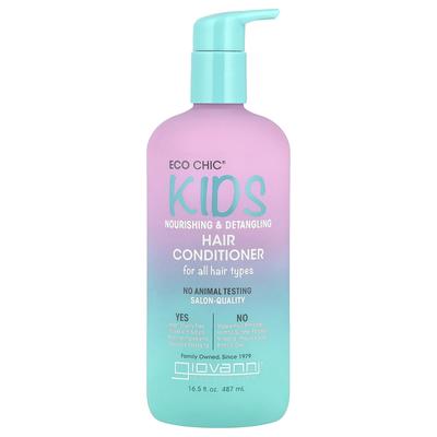 Eco Chic® Kids, Nourishing & Detangling Hair Conditioner, Suitable for All Hair Types, 487 Ml (16.5 Fl Oz)