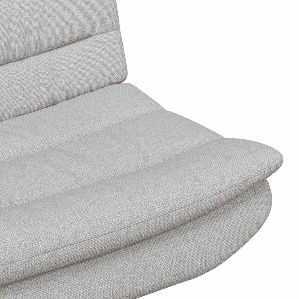 Swivel Chair Cloud Grey 63 x 75 x 76 cm Fabric