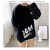 2024 Men's Long-Sleeved T-shirt Autumn Undershirt Long Sleeve Cotton Autumn Hong Kong Style Printing Loose Trendy Top