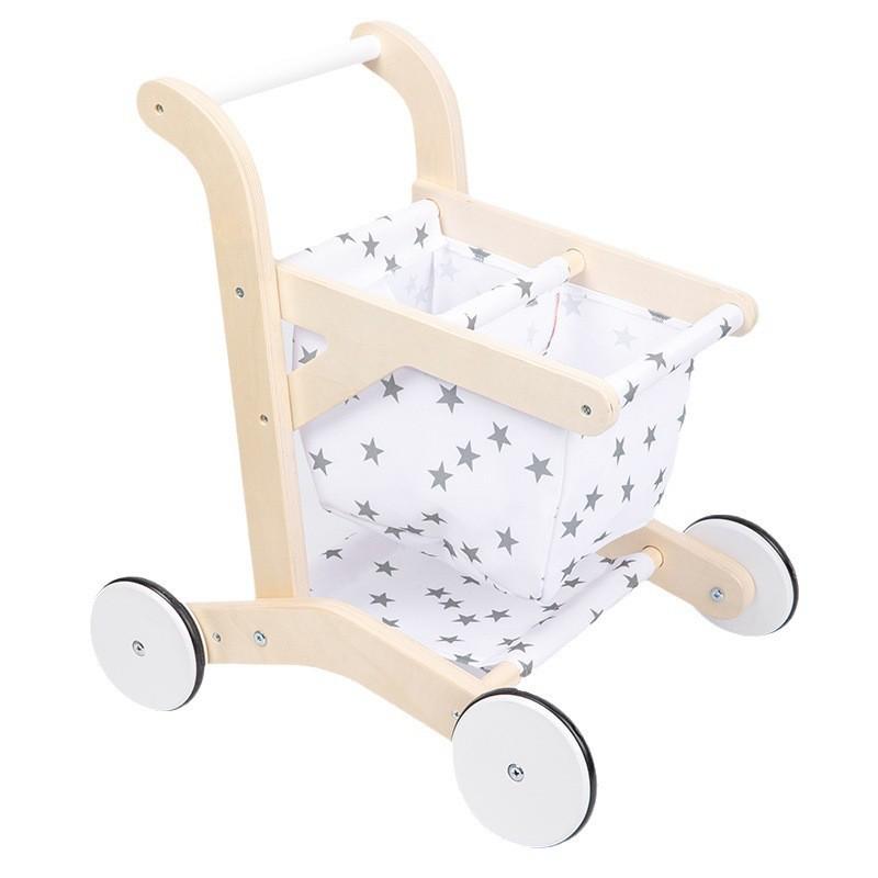 

Деревянная детская коляска и ходунки для раннего обучения