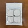 4 Stück Packung 5x5cm Größe Massagegerät Ersatz-Pflaster Selbstklebend Elektroden Physiotherapie-Anwendung