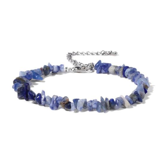 Women Bracelet Irregular Beads Decor Adjustable Length Non-fading Bracelet Wrist Jewelry Versatile