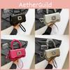 Trendy Casual Shoulder Bag For Women Stylish Simple Crossbody Purse In Black White Pink Silver Gold Green