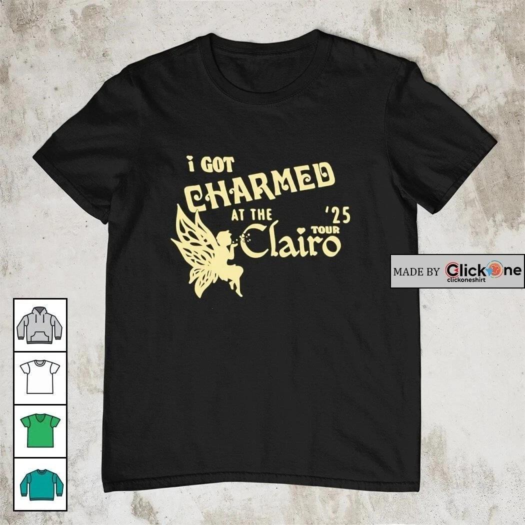 I got Charmed at the Clairo tour 2025 shirt 4XL