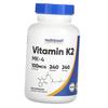 Vitamin K2, Menaquinone-4, Vitamin K2 MK-4 100, 240caps (36647062)