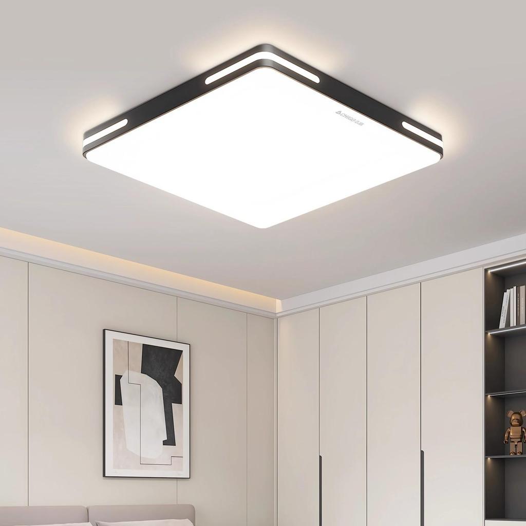 Modern 2025 LED Ceiling Light - Super Bright, Eye-Friendly for Bedroom, Study & Dining Areas