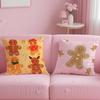 Cute A-Adorable Ginger B-Bread Cushion Cover Comfortable Reversible Pillow Cover Ideal for Car Sofa Bedroom & Beyond