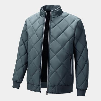 Padded Men's Korean Version of Winter Stand-up Collar Men's Warm Padded Winter Padded Bread Coat