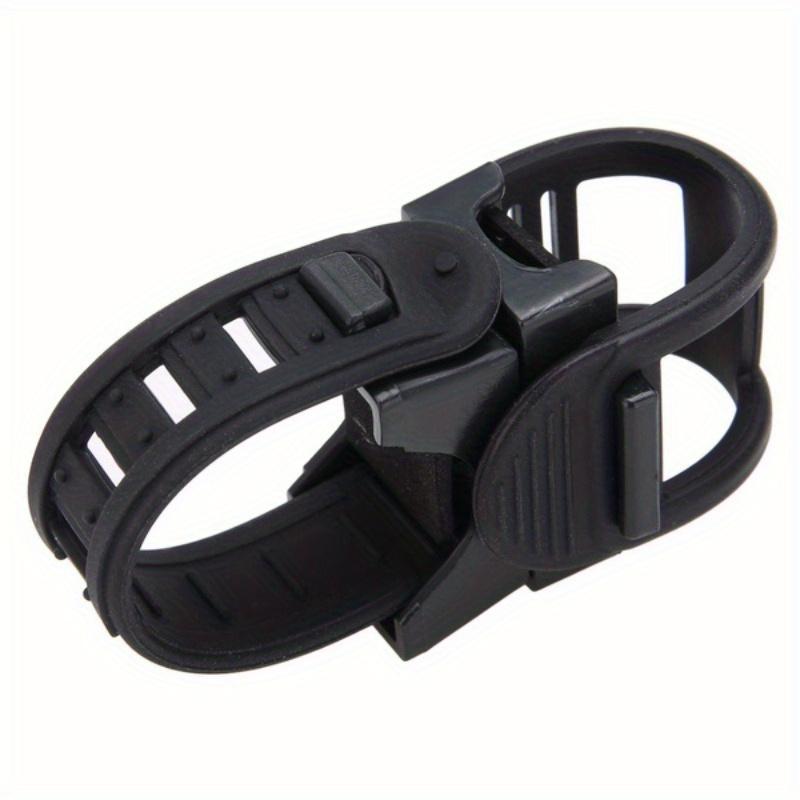 Adjustable Flashlight Holder for Bicycles, Designed for Handlebar Lighting, Perfect for Cycling Additions