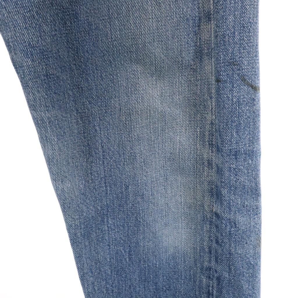 Levi's 70s Red Selvedge 66 Early Small E Vintage Button Back 6 Denim Pants Women Used