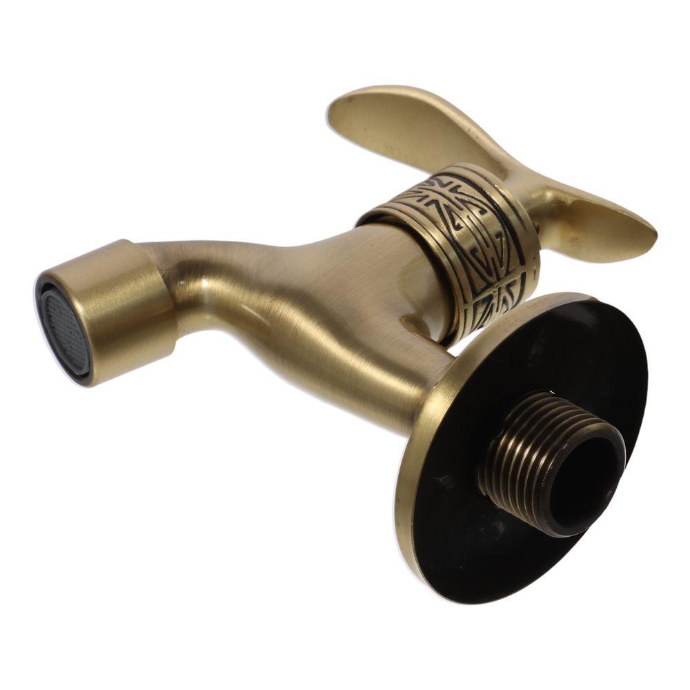 

Золотой настенный смеситель с керамической катушкой, смеситель для ванной комнаты, одинарный смеситель с охлаждением