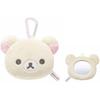 Rilakkuma Fluffy Mirror Mascot Korilakkuma