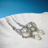 Interchangeable Crystal Holder Dangle Earrings Empty Stone Holder Replacement Drop Earrings for Women Party Jewelry Gift