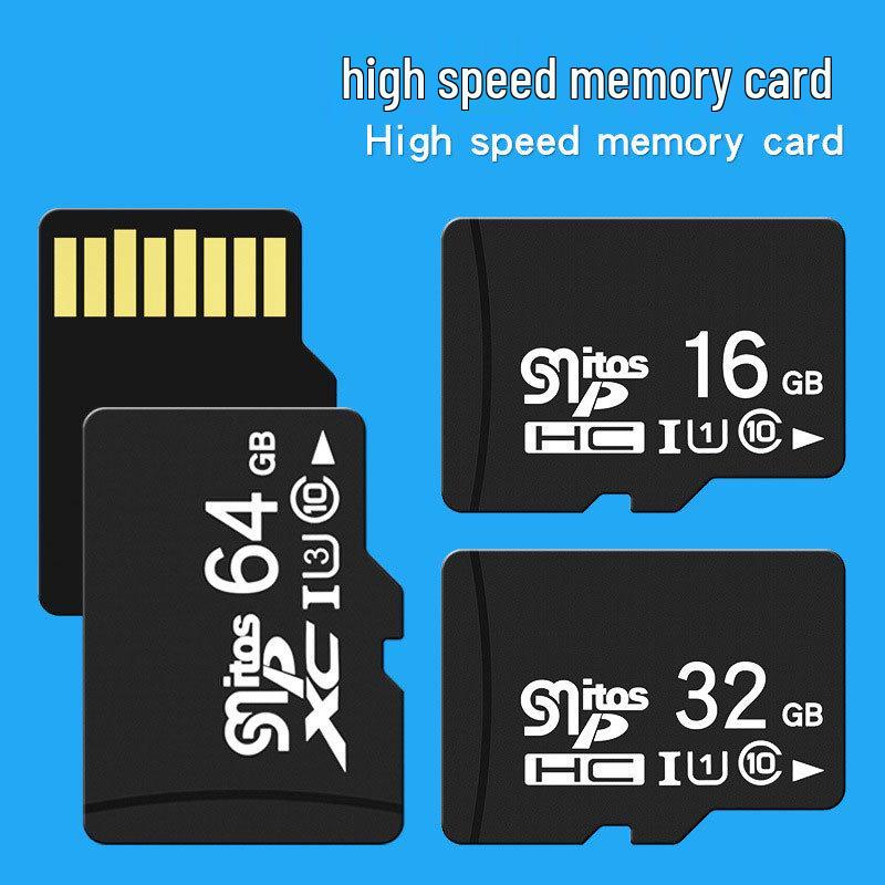Memory Card Camera TF Card: 32G Monitor, 64G Dashcam, 16G Scanner Pen Storage