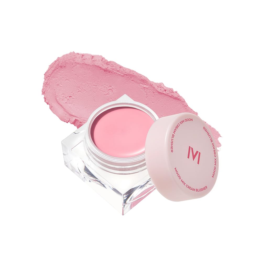 

MAD PEACH Mad Peach Mood Mix Cream Blusher 10g Cheek Blusher Makeup Bloody Glossy Matte Korean Cosmetics Close Contact [Official] (Blooming Flush,