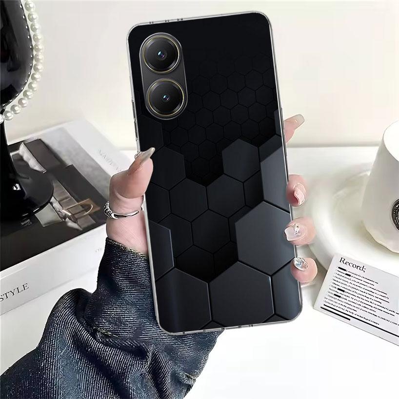 Forged Carbon Pattern For Xiaomi Poco X7 X6 X5 X4 Nfc F7 Ultra F6 F5 Pro Phone Case F4 Gt F3 M6 M5 M4 M3 5G Fundas Cover Coque