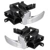 Left Right Car Interior Door Handles Knob Lock Cover For Nissan Navara D40 Ute/Pathfinder R51 2005-2013 806704X02B 806714X02B