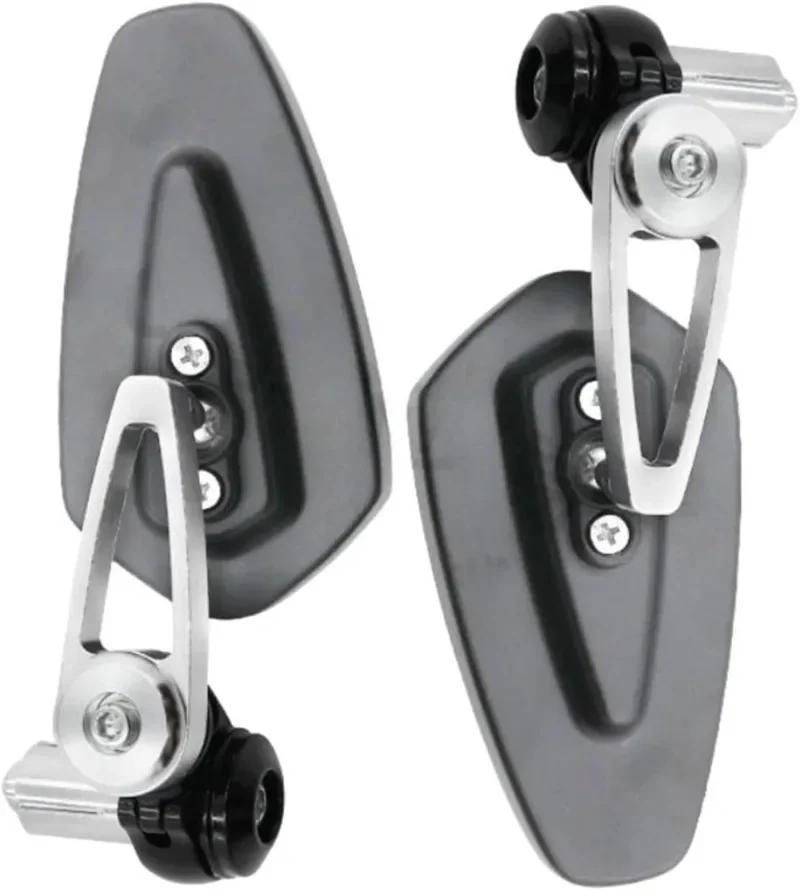 1 Pair 7/8" 22mm Motorcycle Rearview Mirrors Universal Scooter Bar End Handlebar Mirror Rear View Mirror Accessories