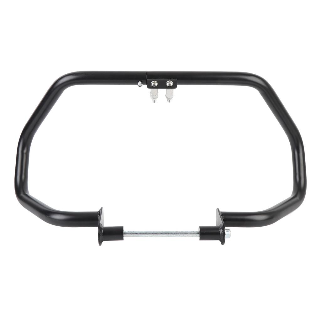 Motorcycle Engine Guard Crash Bar Frame Protector Black Rugged Iron Highway Frame Falling Protector Replacement For