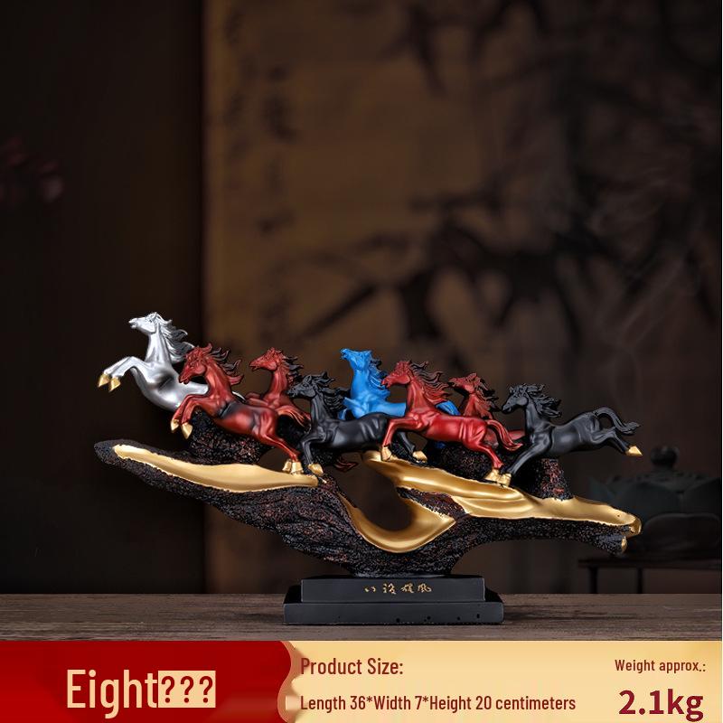 Bestseller Ma Dao Cheng Gong Pferdefigur - Perfekt für Foyer, Wohnzimmer, Weinschrank oder Büro; Ideales Einweihungs- oder Eröffnungsgeschenk.