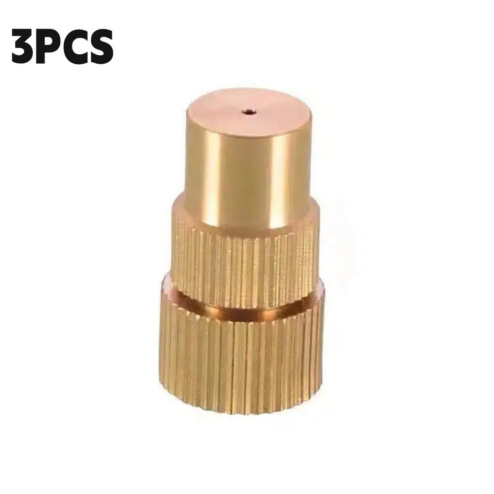 Mini Agricultural Copper Atomizing Nozzle Spraying End For Pressure Electric Sprayer Farming Garden Pesticide Spray Accessories