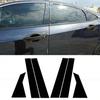 Black Pillar Posts For Honda Civic 10Th Cover 2016-21 Door Trim Window Decal EOA