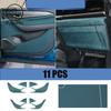 Car Door Anti Kick Pad Leather Protection Film for GEELY Monjaro KX11    Protector Stickers  Trim Car Accessories