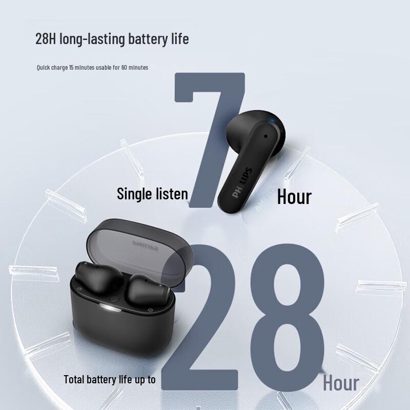 Philips TAT2139 In-Ear Wireless Bluetooth Earbuds