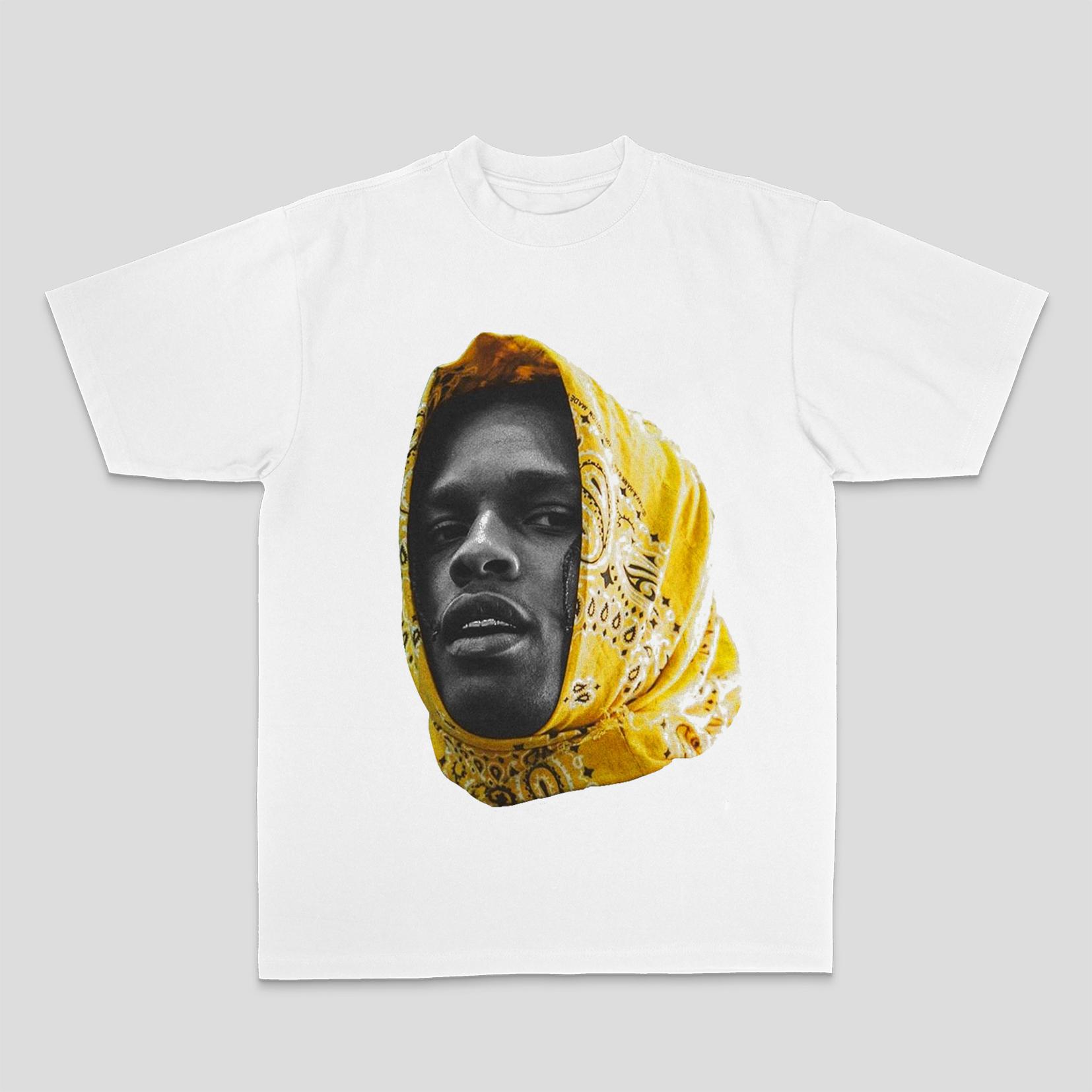 

ASAP Хіп-хоп Реп Реп Американський Вуличний Принт Вільна Повітропроникна Футболка з Круглим Вирізом Літо Новинка Чоловічий та Жіночий Вуличний Одяг L