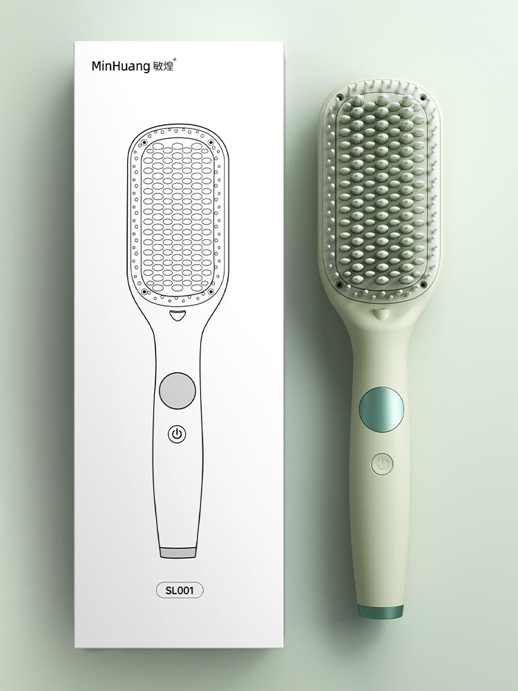 

Электрическая горячая расческа, многофункциональный выпрямитель для прямых волос, расческа с отрицательными ионами, анти-ожоговый инструмент для укладки, щетка для выпрямления EU зелёный