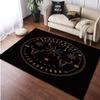 Ouija Tarot Witchcraft Gothic Area Rug Carpet Rug for Living Room Bedroom Sofa Doormat Decoration Kids Play Non-slip Floor Mat