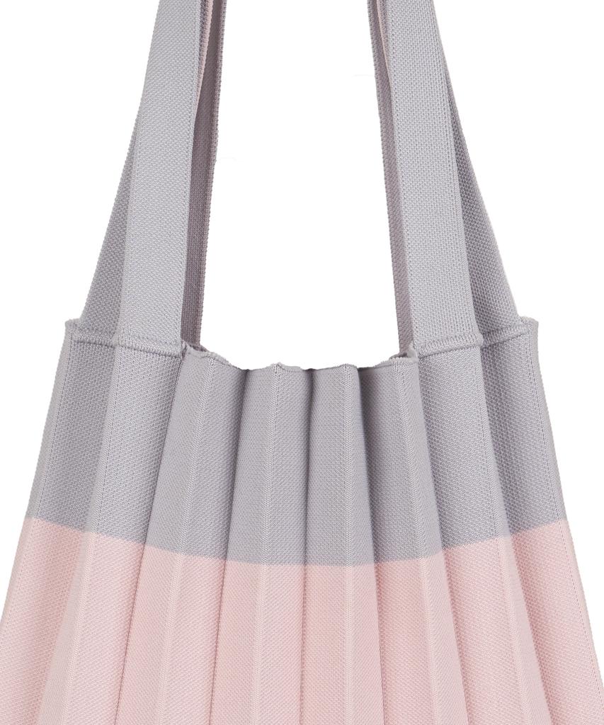 Pleatsmama Shoulder Bag Pink Gray