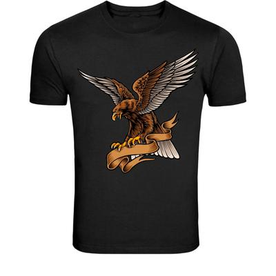 Maglietta con Ali d'Aquila Maestose - T-shirt Grafica Aquila Vintage