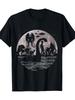 [100% Cotton] Mysterious Creature T-shirt - 220g 100% Cotton Mothman And Al