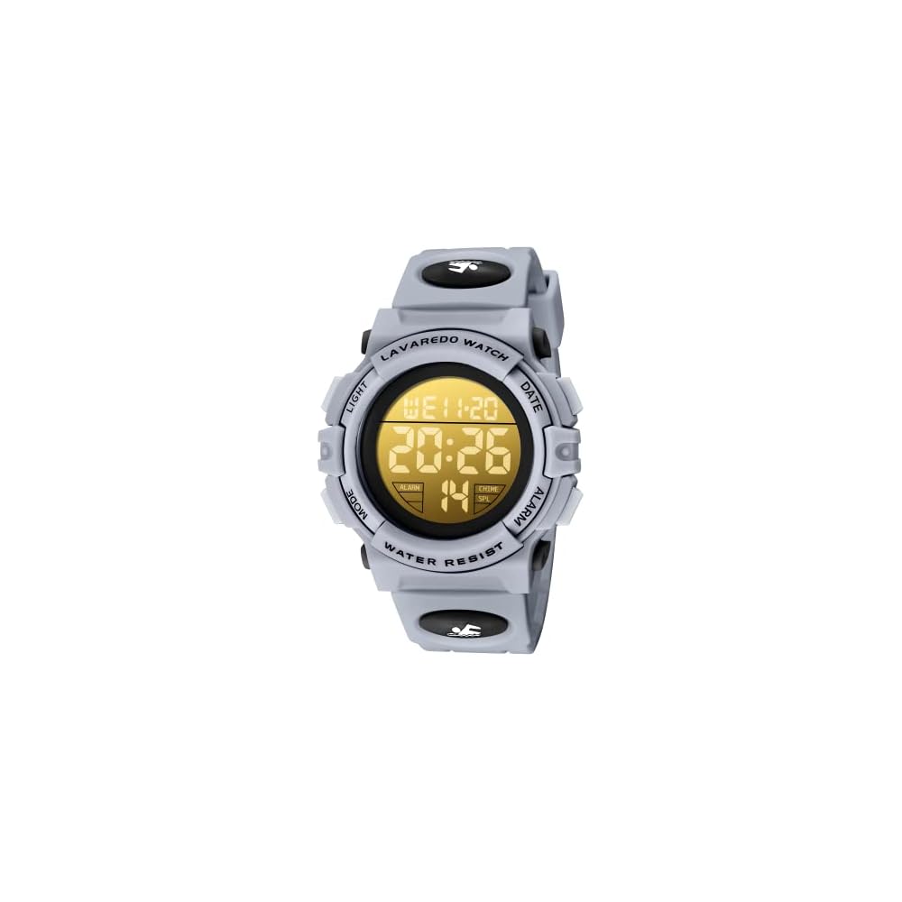 Kids Digital Sports Watch Waterproof 50M LED Display Stopwatch Date Alarm Outdoor Boys Girls Gift