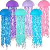 Colorful Jellyfish Paper Lanterns for Underwater Mermaid Birthday Party Decor
