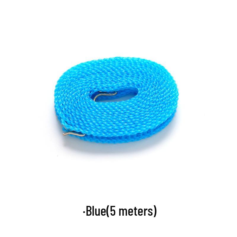 Windproof No-Drill Anti-Slip Clothesline for Indoor & Outdoor Drying - Sun-Proof Quilt Hanger