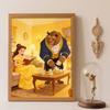 Beauty and the Beast Diamond Painting Art Kit Handmade DIY5D Home Decor Gift