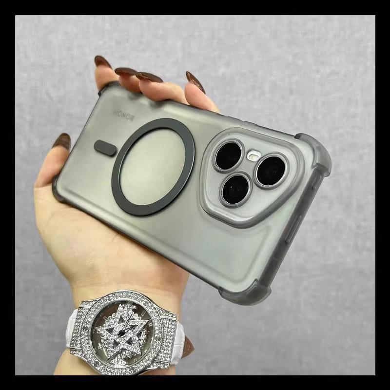 For Redmi 15C Airbag Shockproof Magnetic Wireless Charging Case For Xiaomi Redmi Note 15 Pro Plus Pro+ 15C 4G 5G Magsafe Cover