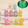 Cartoon Labu DIY Jewelry Pendant Car Ornament Labu Doll Night Light Resin Accessories