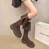 2025 Autumn/Winter Women's Long-Leg Soft Foldable Mid-Tube Boots