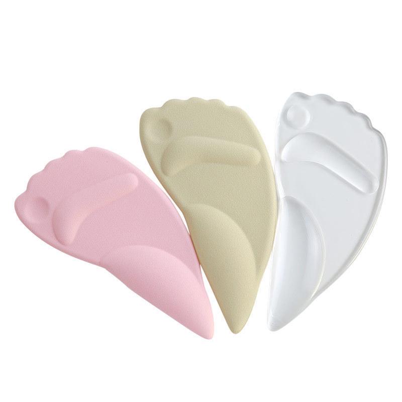2-in-1 Women's Non-Slip Half Pad Forefoot & Arch Support Insole for High Heels