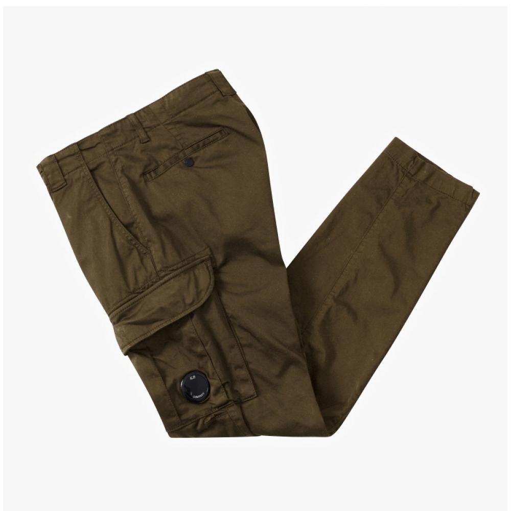 Cp Company 18cmpa056a 005694g 683 LenS Waffen Stretch Satin Cargo Men S Long pantS