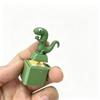 Cute Animal Button Fidget Toy Keychain Light Up Sound Making Stress Relief Toy for Women Handbag Pendant Small Gift